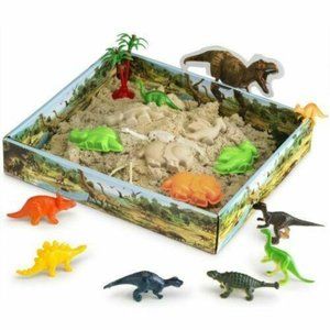 CoolSand Dino Discovery Moldable 3D Sandbox Toys